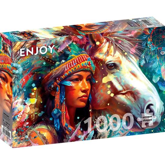 Puzzle Enjoy Esprit Sauvage de 1000 pièces Puzzle Enjoy Esprit Sauvage de 1000 pièces
