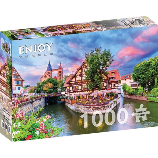 Puzzle Enjoy Esslingen am Neckar, Allemagne de 1000 Pieces