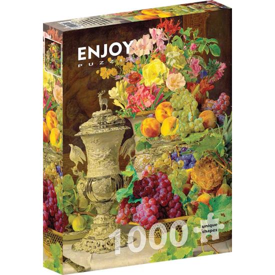 Puzzle Enjoy Still Life with Fruits 1000 pièces