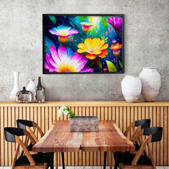 Puzzle Enjoy Fleurs Sous La Pluie 1000 pièces