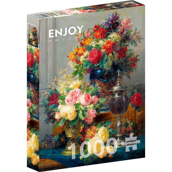 Puzzle Enjoy des fleurs de printemps avec des calices 1000 pi