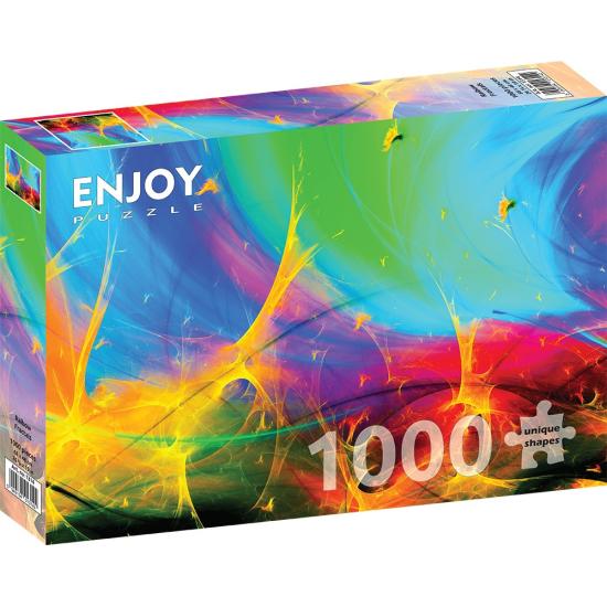 Enjoy du puzzle Rainbow Fractals 1000 pièces