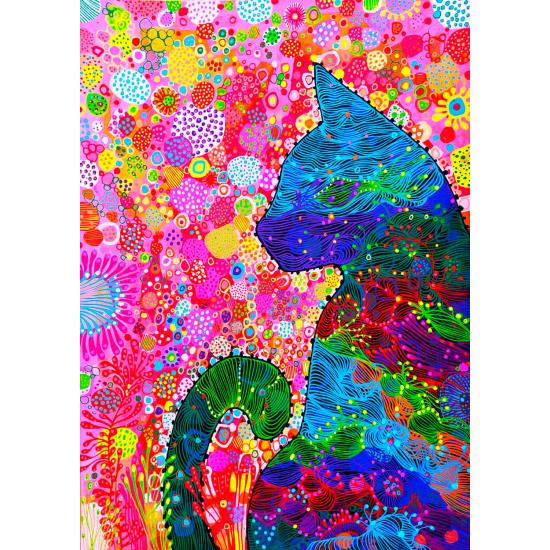 Puzzle Enjoy Chat Errant de 1500 pièces Puzzle Enjoy Chat Errant de 1500 pièces