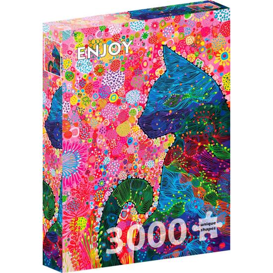 Puzzle Enjoy Chat Errant de 3000 pièces