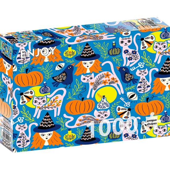 Puzzle Enjoy Chats Enchantés de 1000 pièces