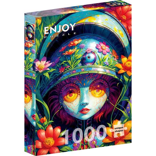 Puzzle Enjoy Guerrier Floral 1000 pièces Puzzle Enjoy Guerrier Floral 1000 pièces