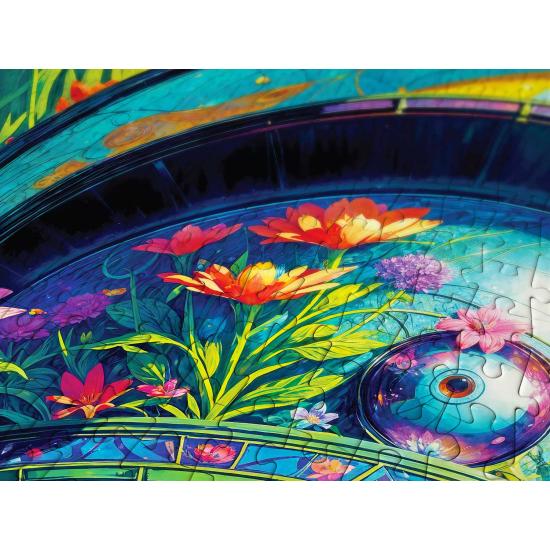 Puzzle Enjoy Guerrier Floral 1000 pièces Puzzle Enjoy Guerrier Floral 1000 pièces