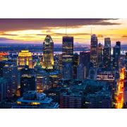 Puzzle Enjoy Horizon de Montréal de Nuit, Canada 1000 Pièces