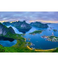 Puzzle Enjoy Îles Lofoten Norvège de 1000 pièce