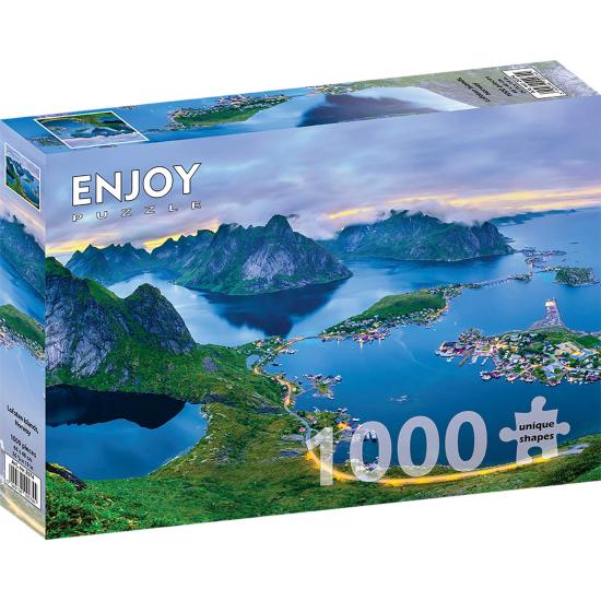 Puzzle Enjoy Îles Lofoten Norvège de 1000 pièce Puzzle Enjoy Îles Lofoten Norvège de 1000 pièce