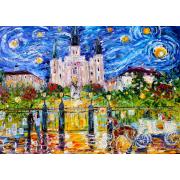 Puzzle Enjoy de Jackson Square, Nouvelle-Orléans 1000 pièces