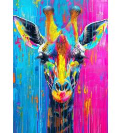 Puzzle Enjoy Girafe Peinte 1000 pièces
