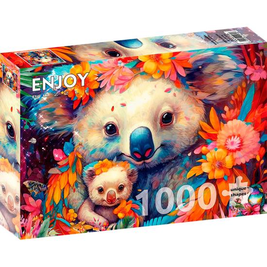 Puzzle Enjoy Câlin de Koala de 1000 pièces