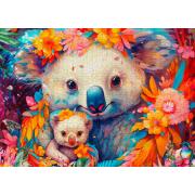 Puzzle Enjoy Câlin de Koala de 1000 pièces