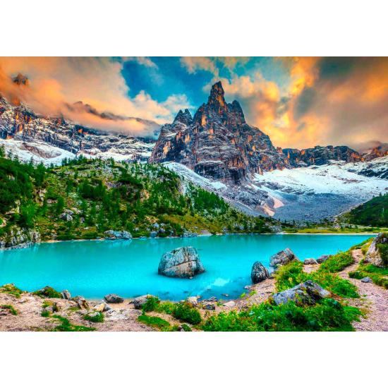 Puzzle Enjoy Lac Sorapis, Dolomites, Italie de 1000 Pièces Puzzle Enjoy Lac Sorapis, Dolomites, Italie de 1000 Pièces