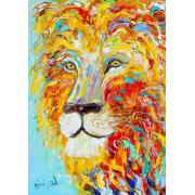 Enjoy du puzzle Lion coloré 1000 pièces