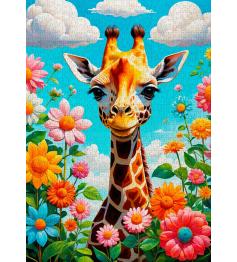 Puzzle Enjoy Girafe Mignonne 1000 pièces