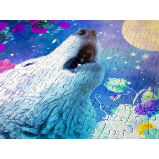 Puzzle Enjoy Lune Lupine de 1000 pièces