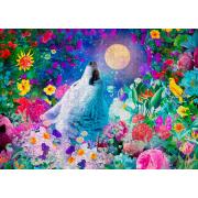 Puzzle Enjoy Lune Lupine de 1000 pièces