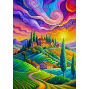 Puzzle Enjoy Lumière Toscane 1000 pièces