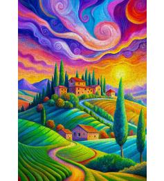 Puzzle Enjoy Lumière Toscane 1000 pièces