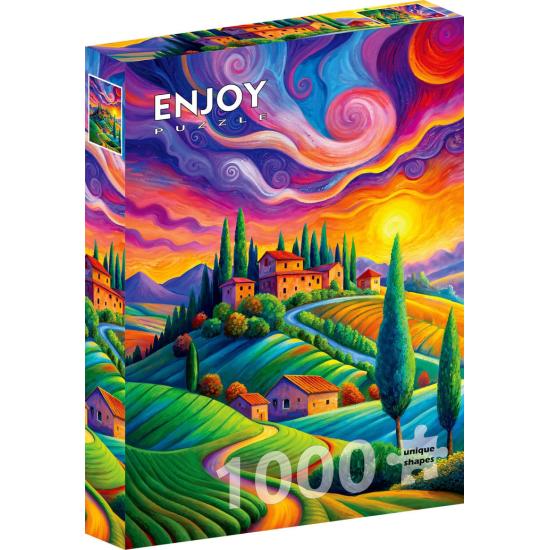 Puzzle Enjoy Lumière Toscane 1000 pièces