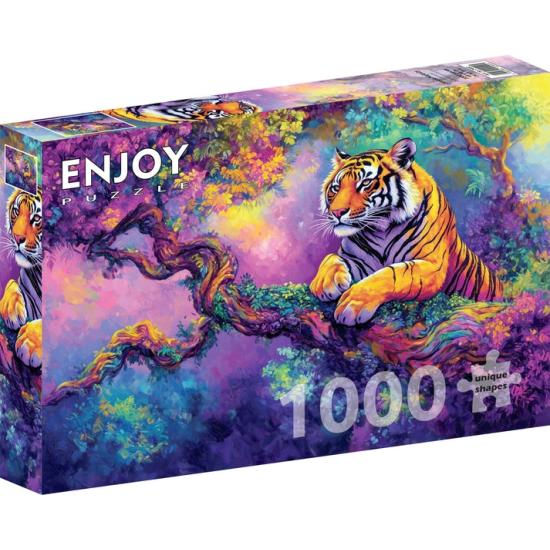 Puzzle Enjoy Majesté De La Jungle 1000 pièces