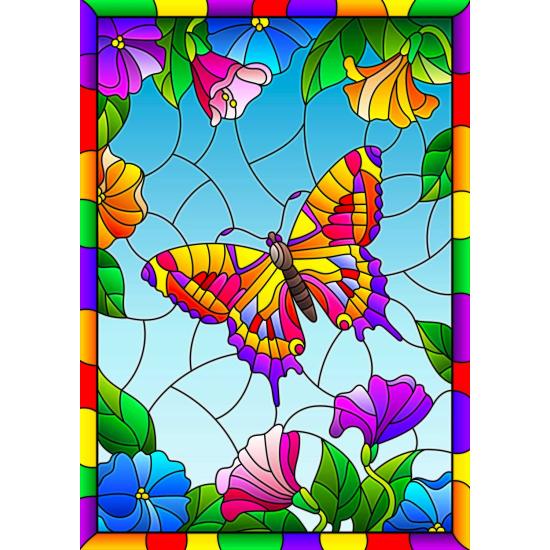 Puzzle Enjoy Papillon de Cristal de 1000 Pieces Puzzle Enjoy Papillon de Cristal de 1000 Pieces