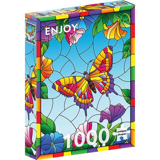 Puzzle Enjoy Papillon de Cristal de 1000 Pieces Puzzle Enjoy Papillon de Cristal de 1000 Pieces
