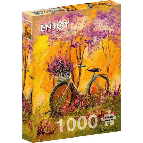 Puzzle Enjoy de mon vélo 1000 pièces