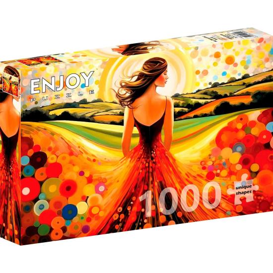 Puzzle Enjoy Mon Beau Monde 1000 pièces