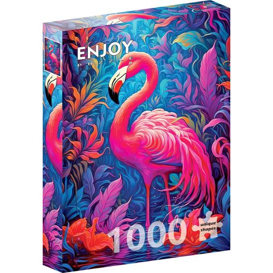 Puzzle Enjoy Miracle Flamant de 1000 pièces Puzzle Enjoy Miracle Flamant de 1000 pièces