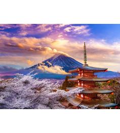 Enjoy de la montagne Fuji au printemps, Japon Puzzle 1000 piè