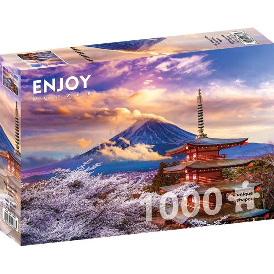 Enjoy de la montagne Fuji au printemps, Japon Puzzle 1000 piè
