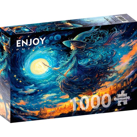 Puzzle Enjoy Soirée De La Sorcière de 1000 pièces
