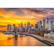 Puzzle Enjoy New York au Crépuscule de 1000 Pièces