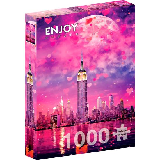 Puzzle Enjoy New York Amoureux de 1000 pièces