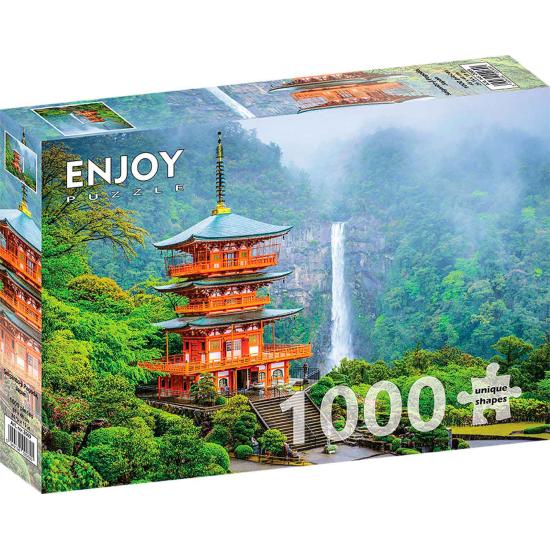 Puzzle Enjoy Pagode Seiganto-ji Japon de 1000 pièces