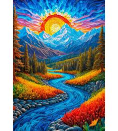 Puzzle Enjoy Paysage Du Lever Du Soleil 1000 pièces
