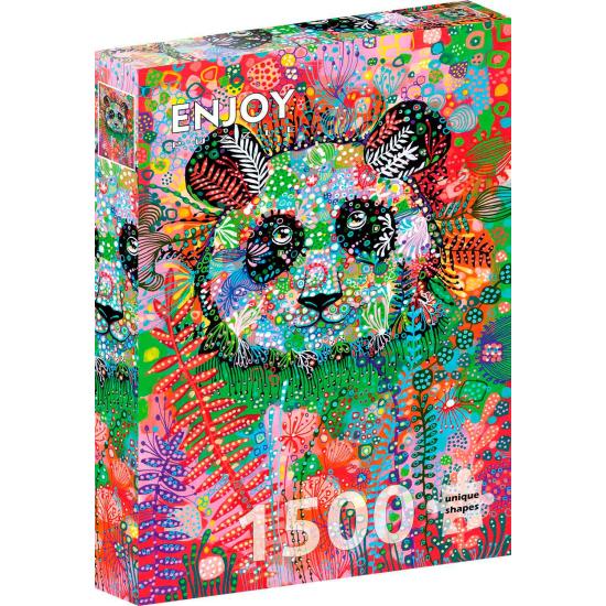 Puzzle Enjoy Panda Énigmatique de 1500 pièces Puzzle Enjoy Panda Énigmatique de 1500 pièces