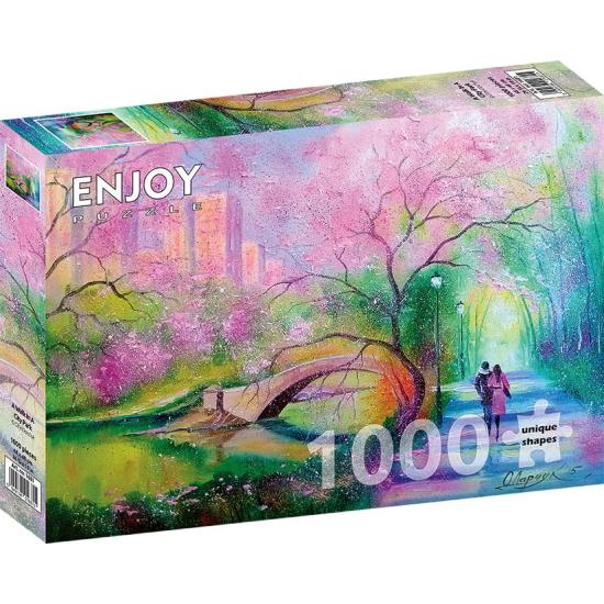Puzzle Enjoy d'une promenade dans le parc de la ville 100