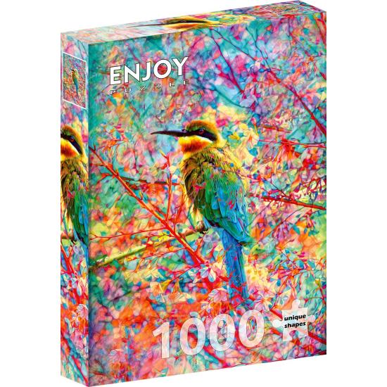 Puzzle Enjoy Oiseau Joyeux de 1000 pièces