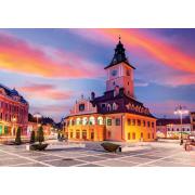 Puzzle Enjoy Council Square à Brasov, Roumanie 1000 pièces