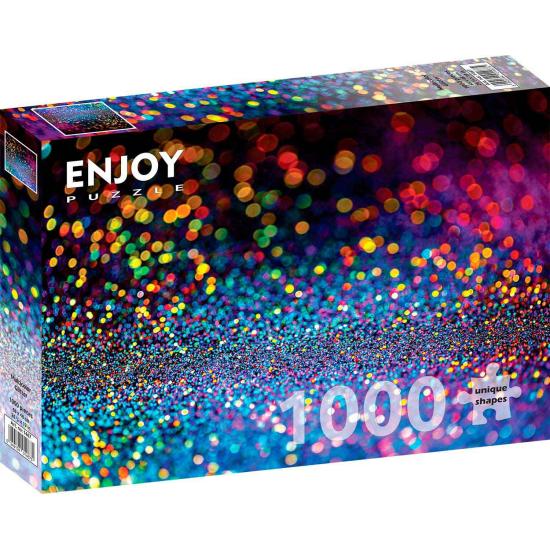 Puzzle Enjoy de paillettes multicolores 1000 pièces