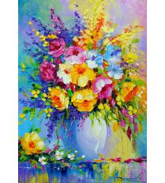 Puzzle Enjoy Bouquet of Summer Flowers 1000 pièces