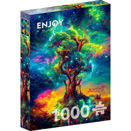 Puzzle Enjoy Arbre De Vie Cosmique de 1000 pièces