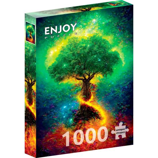 Puzzle Enjoy Arbre De Vie Nordique de 1000 pièces Puzzle Enjoy Arbre De Vie Nordique de 1000 pièces