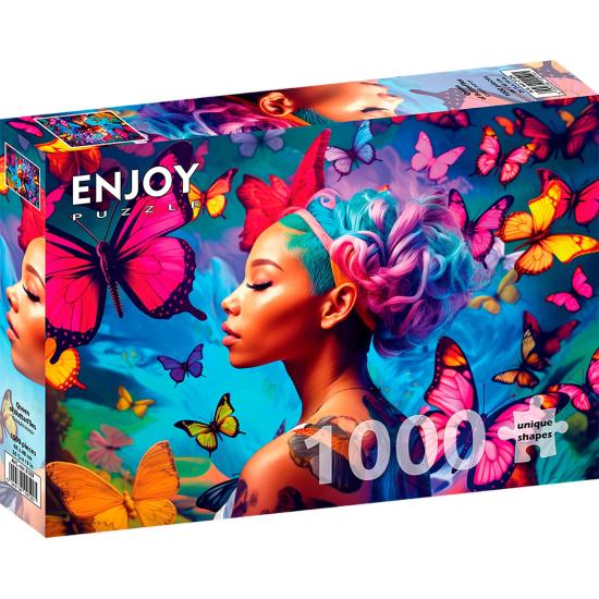 Puzzle Enjoy Reine Des Papillons 1000 pièces
