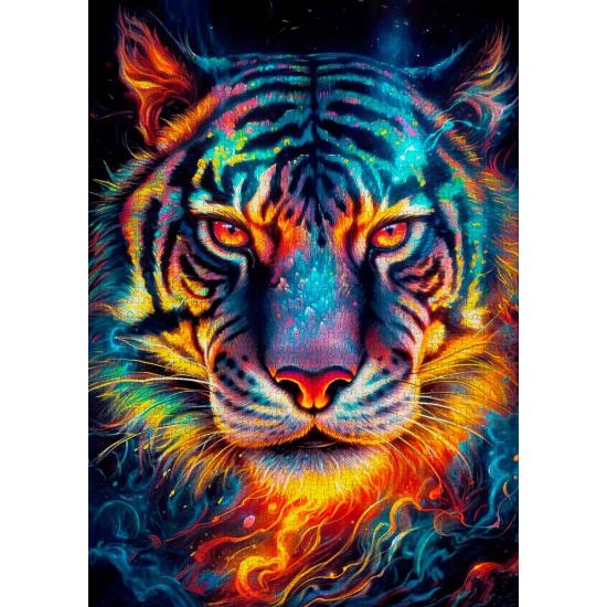 Puzzle Enjoy Résilience Au Tigre de 1000 pièces