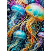 Puzzle Enjoy Méduse Lumineuse 1000 pièces